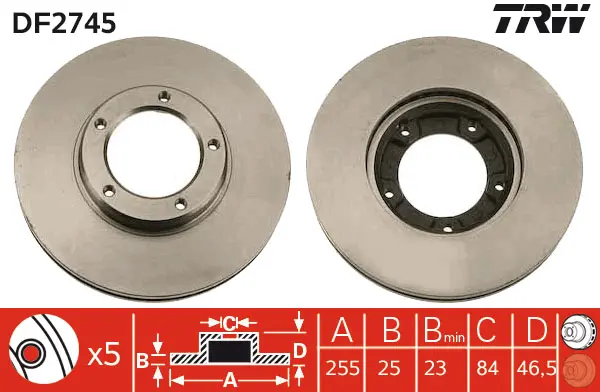 Brake Discs TRW Braking 
