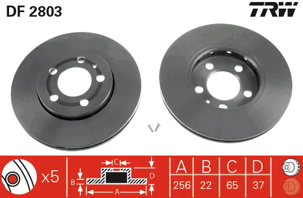 Brake Discs TRW Braking 
