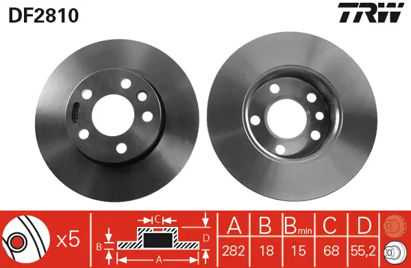 Brake Discs TRW Braking 