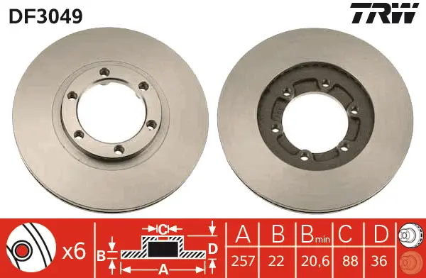 Brake Discs TRW Braking 
