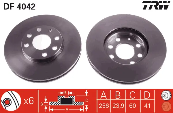 Brake Discs TRW Braking 