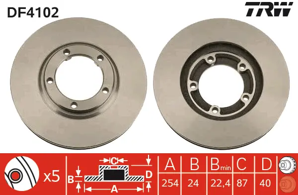 Brake Discs TRW Braking 