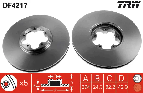 Brake Discs TRW Braking 