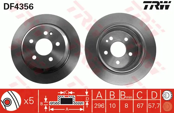Brake Discs TRW Braking 