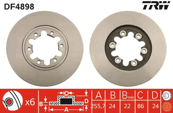 Brake Discs TRW Braking 