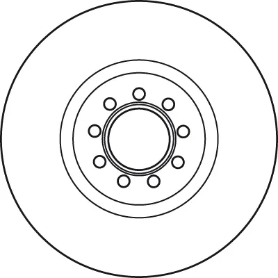 Brake Disc TRW Braking 