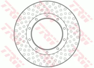 Bremseskive 430mm MB Actros TRW