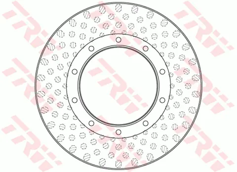 Bremseskive 430mm MB Actros TRW