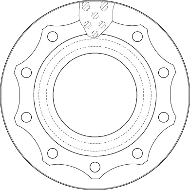 Brake Disc PROEQUIP 