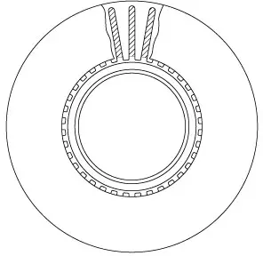 Brake Disc TRW Braking HCV 