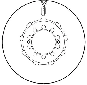 Brake Disc TRW Braking HCV 