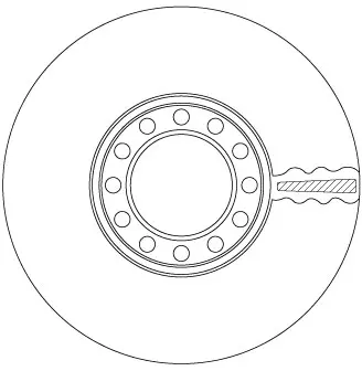 Brake Disc PROEQUIP 