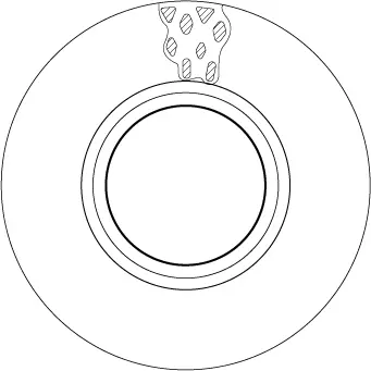 Brake Disc TRW Braking HCV 