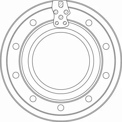 Brake Disc TRW Braking HCV 