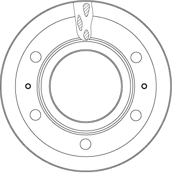 Brake Disc TRW Braking HCV 