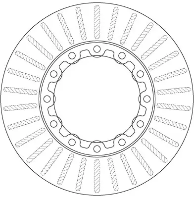 Brake Disc TRW Braking 