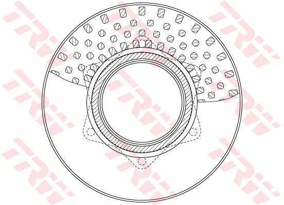 Brake Disc TRW Braking 