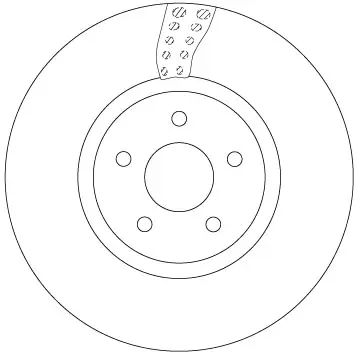 Brake Disc TRW Braking 