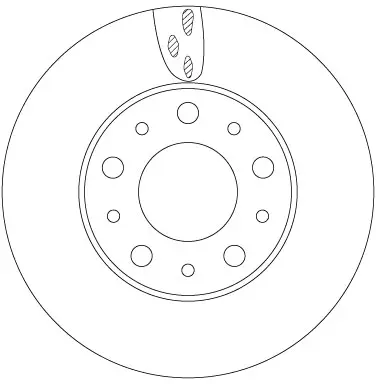 Brake Disc TRW Braking 