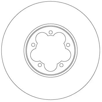 Brake Disc TRW Braking 