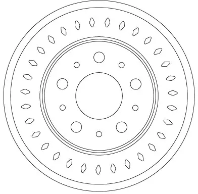 Brake Disc TRW Braking 
