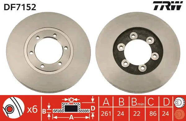 Brake Discs TRW Braking 