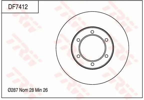 Brake Discs TRW Braking 