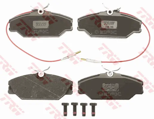 Brake Pad Set, disc brake TRW Braking 