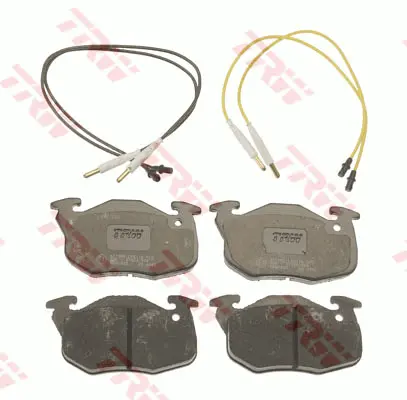 Brake Pad Set, disc brake TRW Braking 