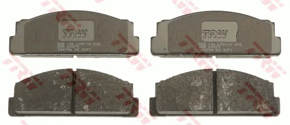 Brake Pad Set, disc brake TRW Braking 