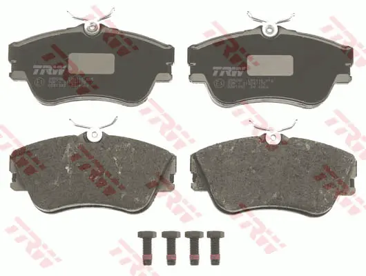 Brake Pad Set, disc brake TRW Braking 