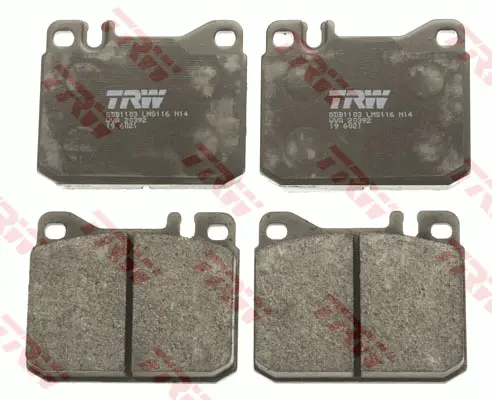 Brake Pad Set, disc brake TRW Braking 