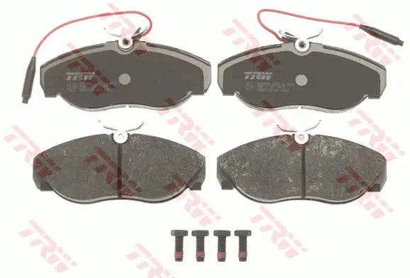Brake Pad Set, disc brake TRW Braking 