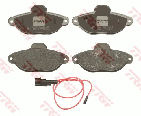 Brake Pad Set, disc brake TRW Braking 