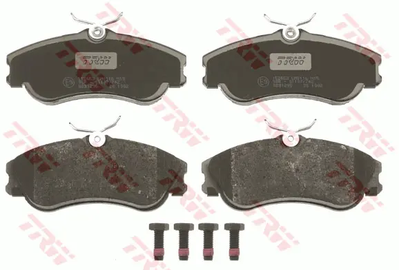Brake Pad Set, disc brake TRW Braking 