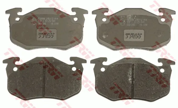 Brake Pad Set, disc brake TRW Braking 