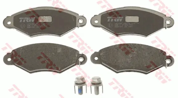 Brake Pad Set, disc brake TRW Braking 