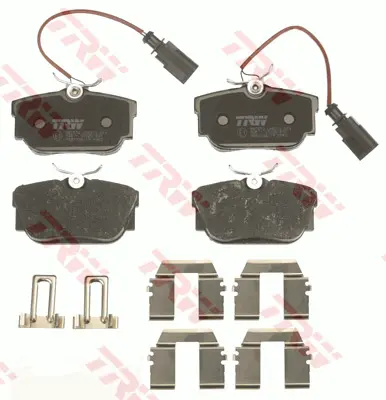 Brake Pad Set, disc brake TRW Braking 
