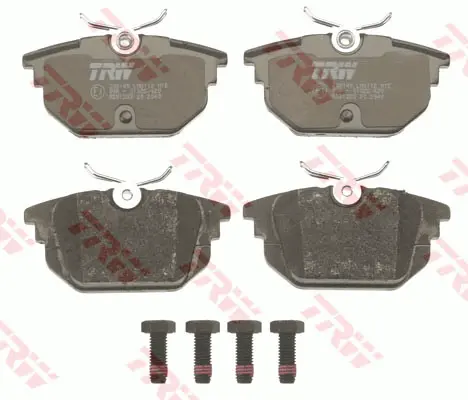 Brake Pad Set, disc brake TRW Braking 