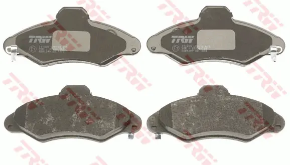 Brake Pad Set, disc brake TRW Braking 