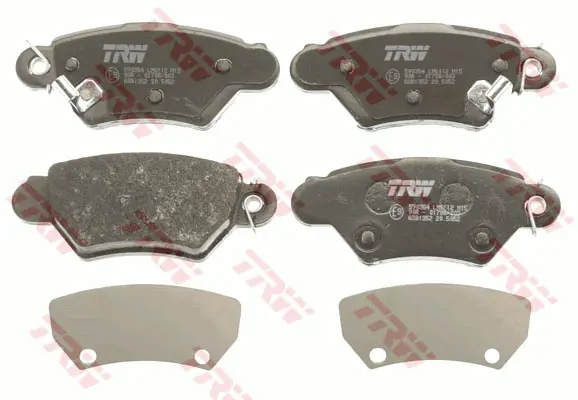 Brake Pad Set, disc brake TRW Braking 