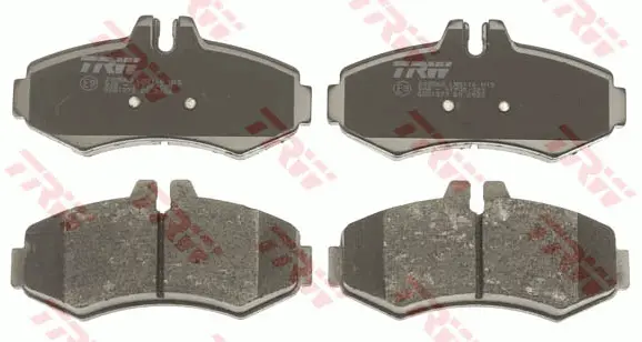 Brake Pad Set, disc brake TRW Braking 