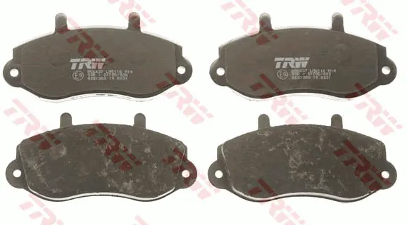 Brake Pad Set, disc brake TRW Braking 