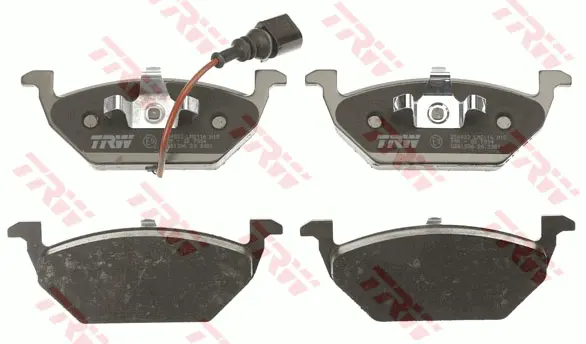 Brake Pad Set, disc brake TRW Braking 