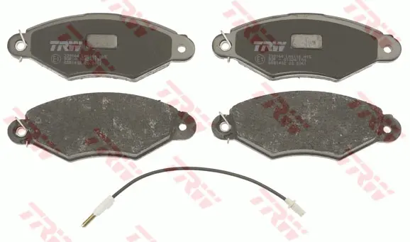Brake Pad Set, disc brake TRW Braking 