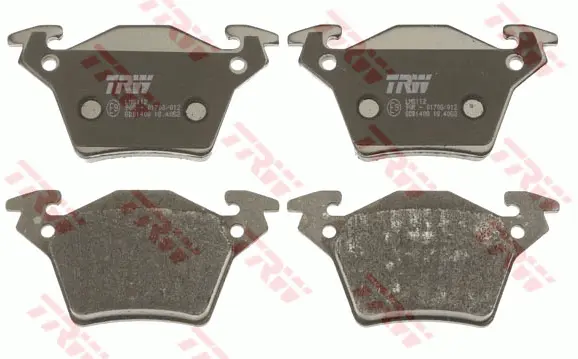 Brake Pad Set, disc brake TRW Braking 