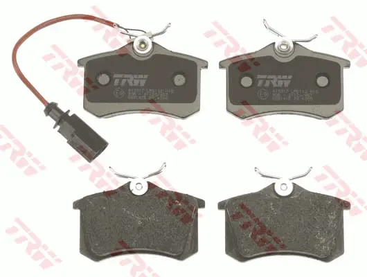Brake Pad Set, disc brake TRW Braking 