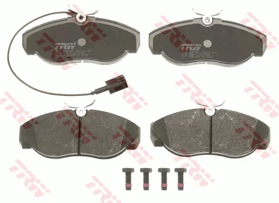 Brake Pad Set, disc brake TRW Braking 