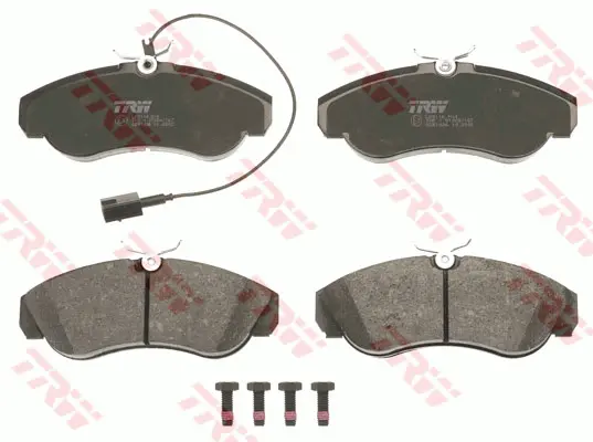 Brake Pad Set, disc brake TRW Braking 