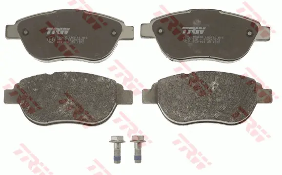 Brake Pad Set, disc brake TRW Braking 
